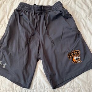Men's Under Armour Athletic Shorts with RIT logo
